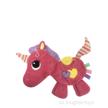 Baby Comfort Handduk Unicorn Rosy With Stripe